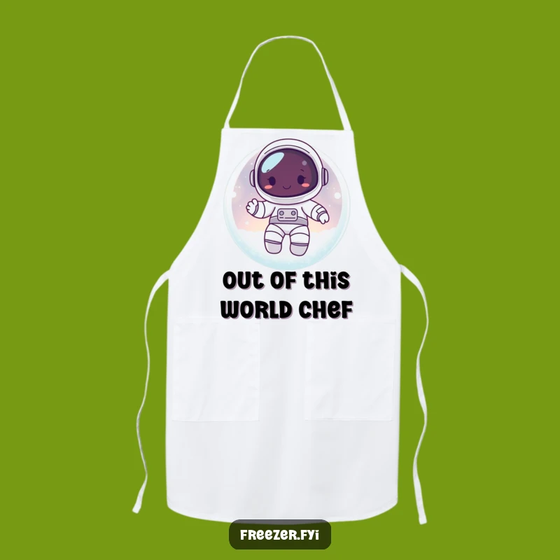 Funny Astronaut Orb Apron - Cook Like a Space Explorer