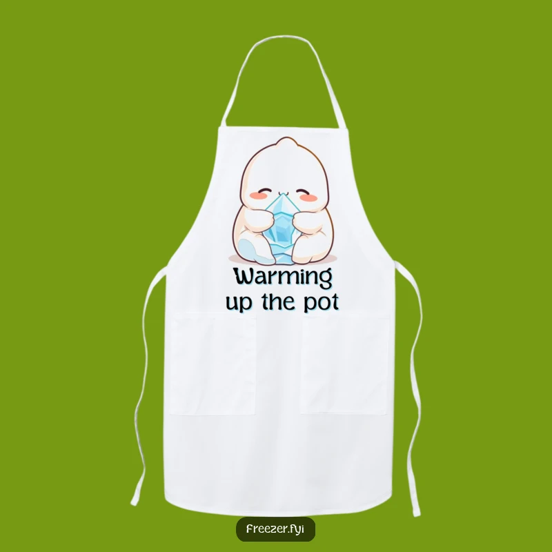Funny Dumpling Hug Apron: Cook with Comfort and Humor