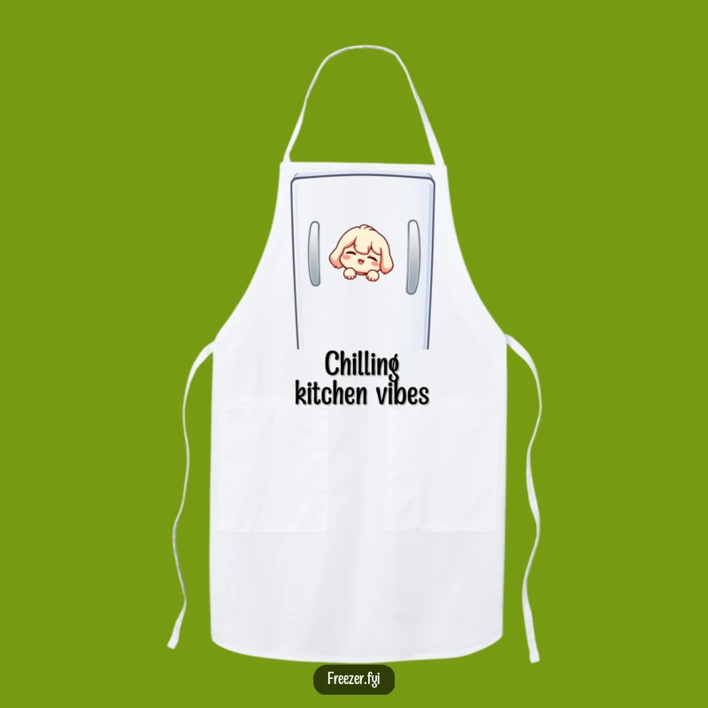 Funny Freezer Apron: Cheeky Character Gift for Kitchen Secrets