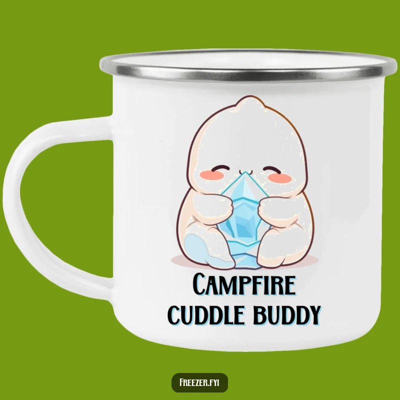 Funny Dumpling Hug Camping Mug: Sip Warmth on Adventures