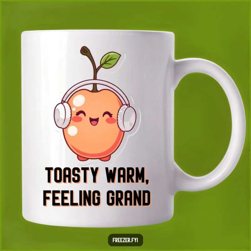 Funny Cherry Earmuff Mug: Stay Warm with This Hilarious Gift