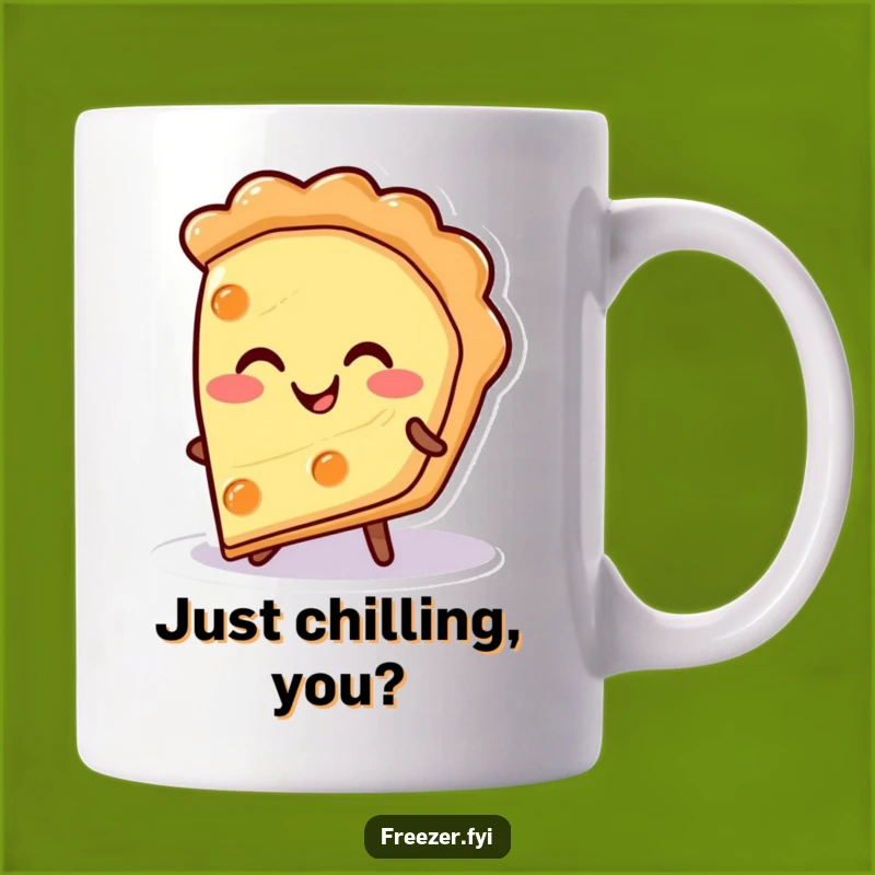 Funny Pie Slice Mug: A Warm Smile Gift for Dessert Lovers