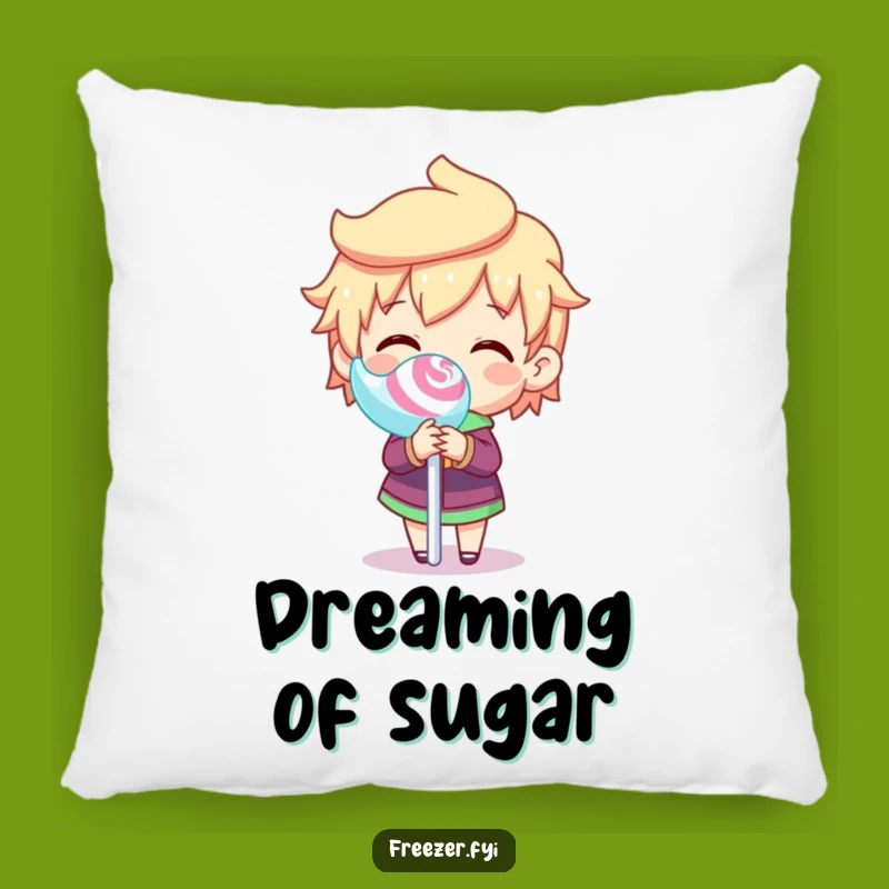 Funny Frozen Lollipop Spin Pillow: Relax with a Hilarious Sweet Character