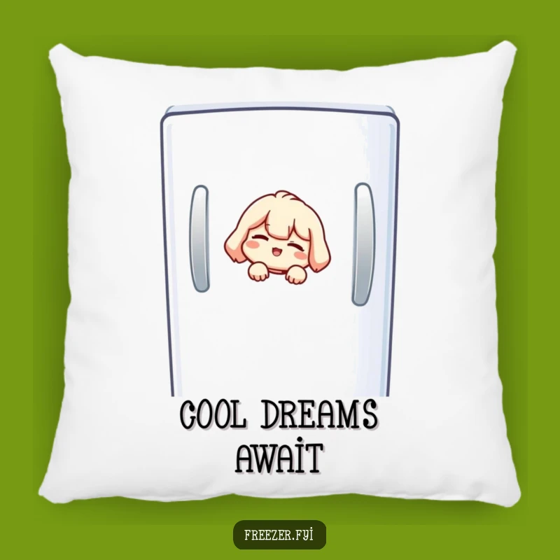 Funny Freezer Pillow: Cheeky Accent for Cozy Spaces Gift