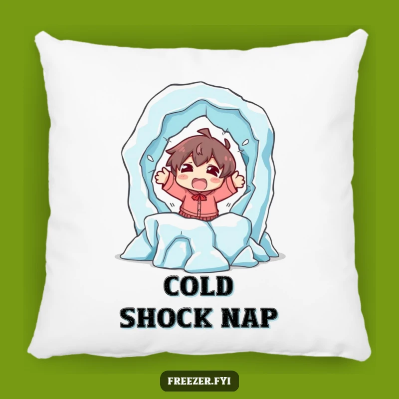 Funny Melting Sculpture Escape Pillow - Cozy up with Hilarious Drama