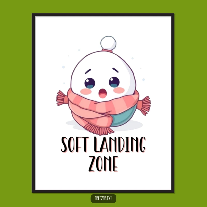 Funny Snowball Digital Art - Instant Winter Whimsy