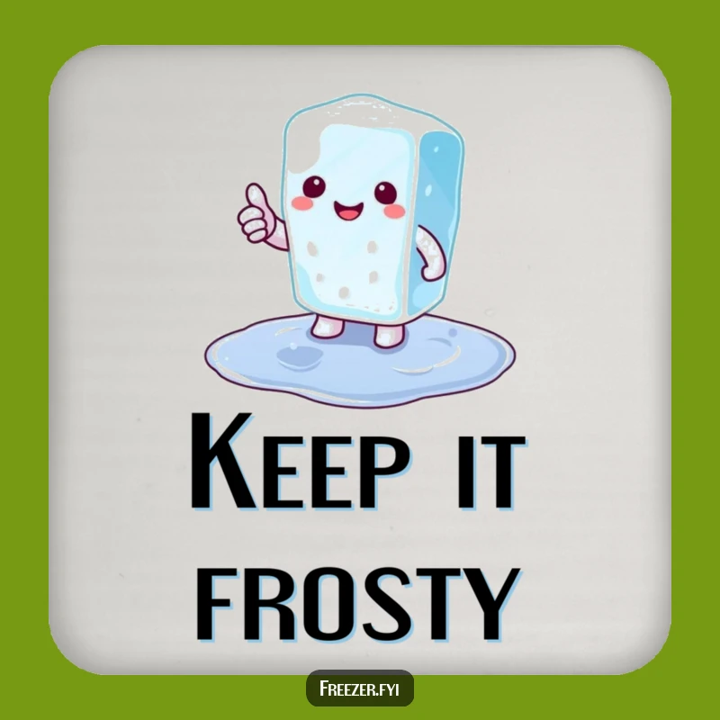 Funny Ice Cube Thumbs Up Coasters: Keep Drinks Cool and Surfaces Safe