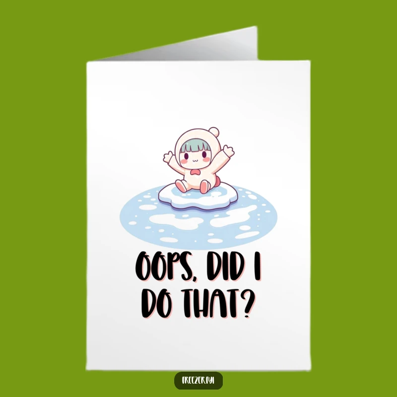 Free Printable Birthday Card: Hilarious Sliding Character Funny Downloadable Gift