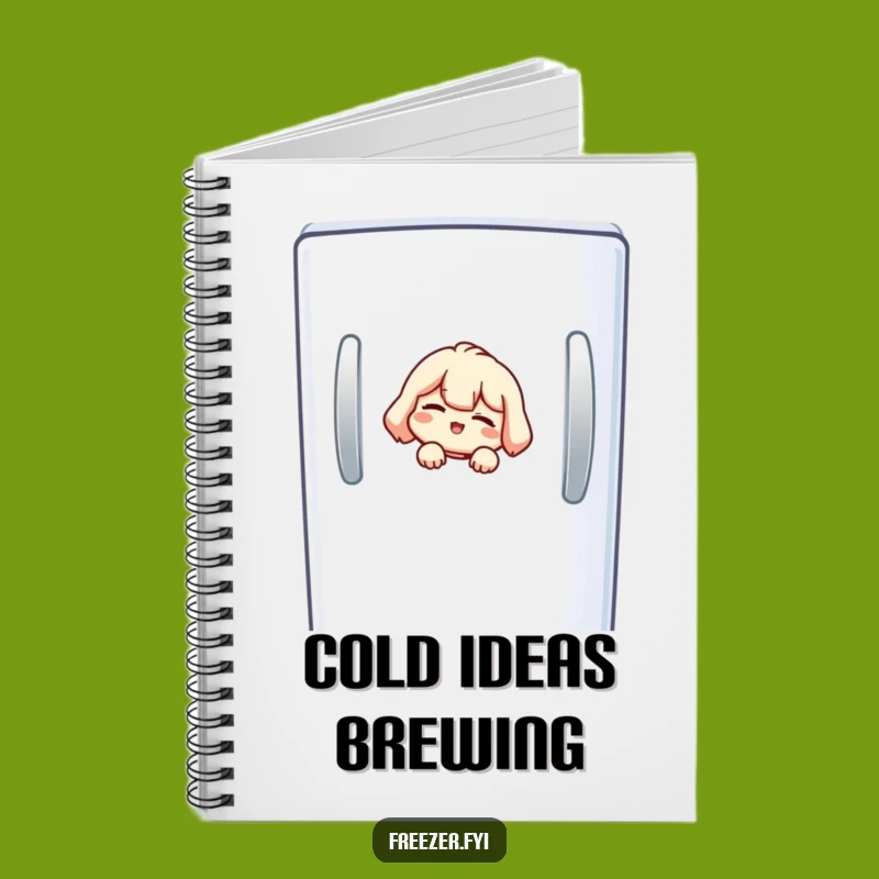 Funny Freezer Notebook: Cheeky Journal for Secret Ideas Gift