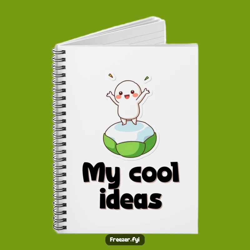 Funny Frozen Pea Dancer Notebook: Jot Down Ideas with Hilarious Flair!