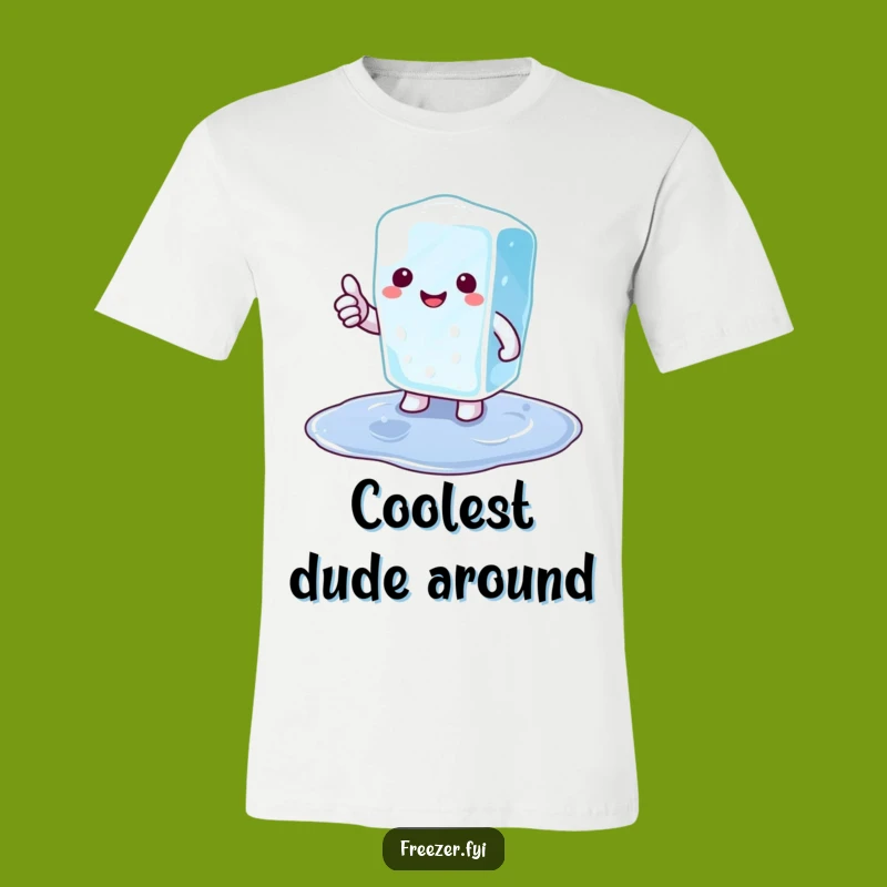 Funny Ice Cube Thumbs Up T-Shirt: Cool Style for Sunny Days