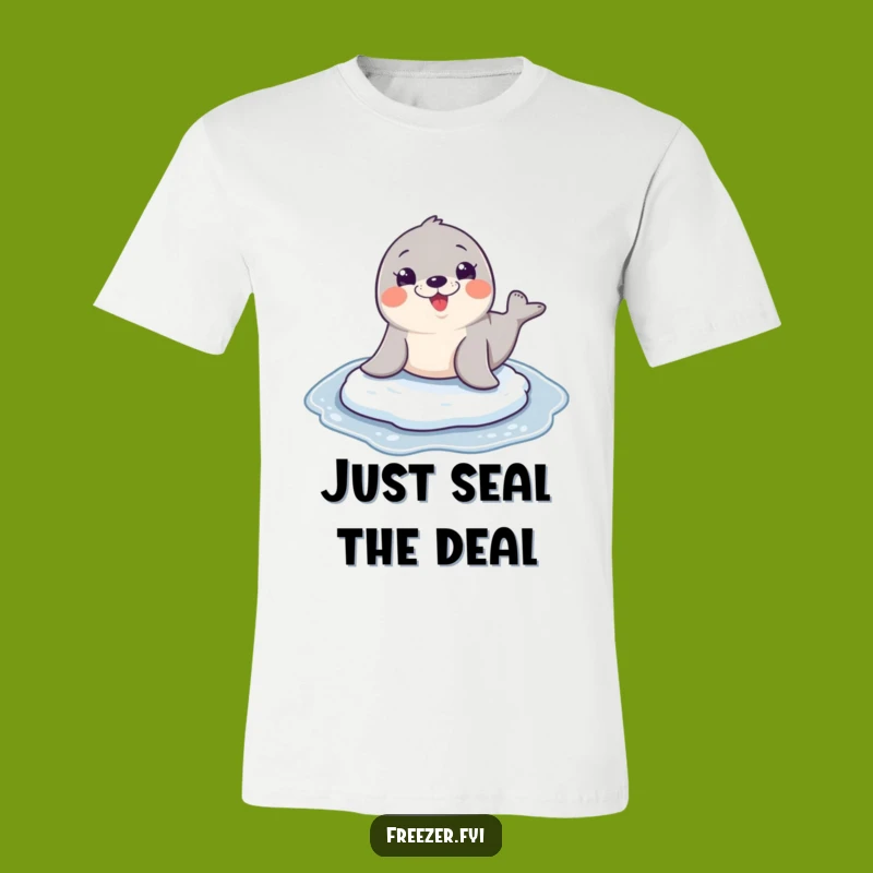 Funny Seal Sliding T-Shirt: Hilarious Character Tee, Perfect Present!