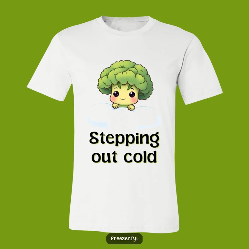 Funny Broccoli Fog T-Shirt: Stay Cool with This Mysterious Tee
