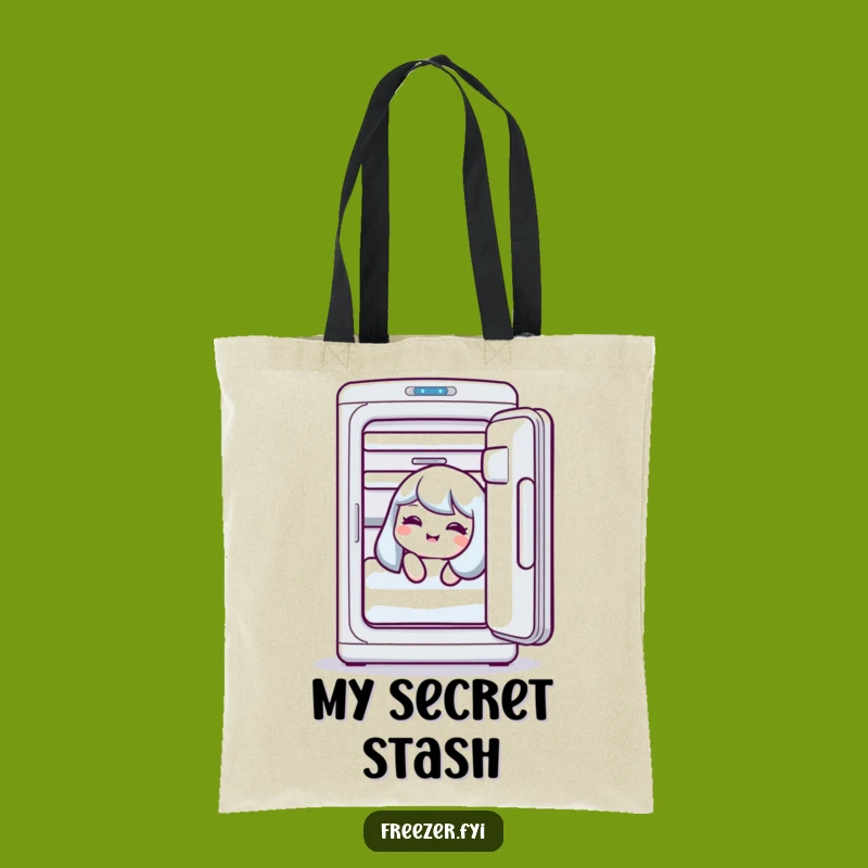 Funny Freezer Peek Tote Bag: Carry Your Giggles in Style!